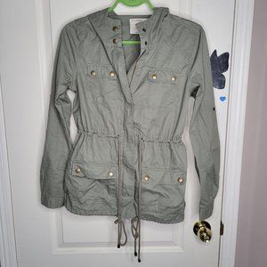 FOREVER 21 // Hooded Utility Jacket